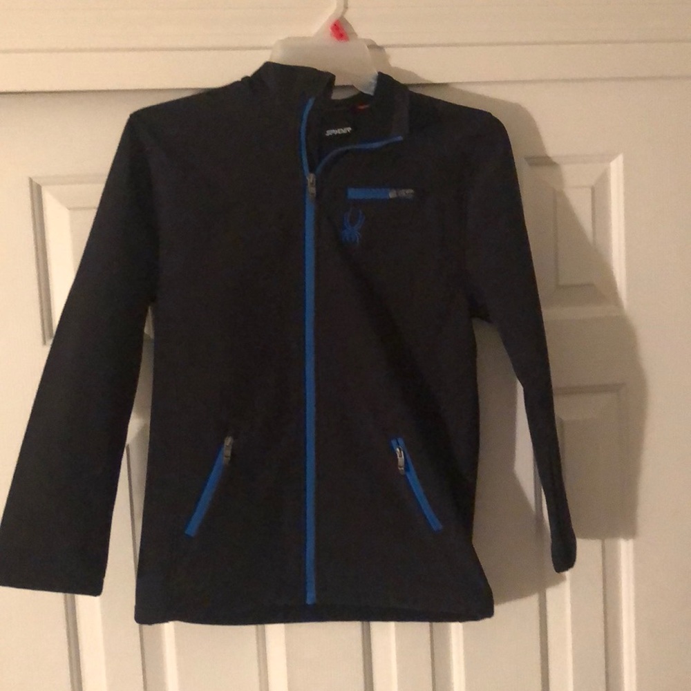 Boys Spyder Soft Shell Jacket Size 18/20